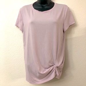 Women’s Athleta Purple Knot Front Top Size Small